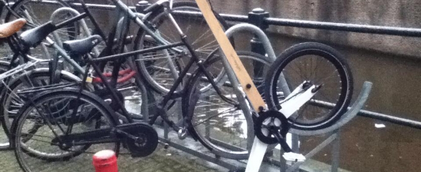 Halfbike in Amsterdam